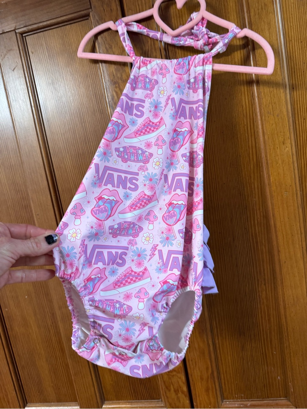 Lilly in the Alley Vans Bubble Butt Romper